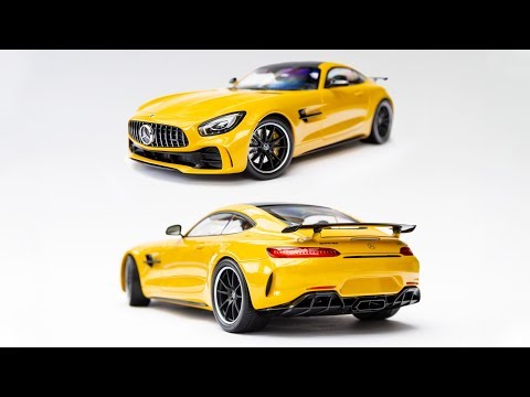 Mercedes-AMG GT R 1:18 Minichamps in 'Solarbeam Yellow' - YouTube