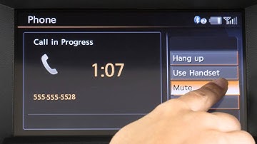 2014 NISSAN Murano - Receiving and Ending a Call (if so equipped)