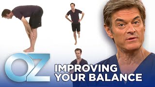 Improve Your Balance In 5 Minutes Oz Workout Fitness