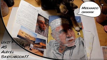 Alevel Art Unit 1 sketchbook