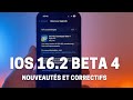 iOS 16.2 beta 4 est disponible . Quelles sont les nouveautés de cette mise à  jour sur iPhone?