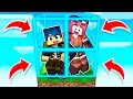 BLOCCATI IN UN MONDO MINUSCOLO ASSIEME! - MINECRAFT
