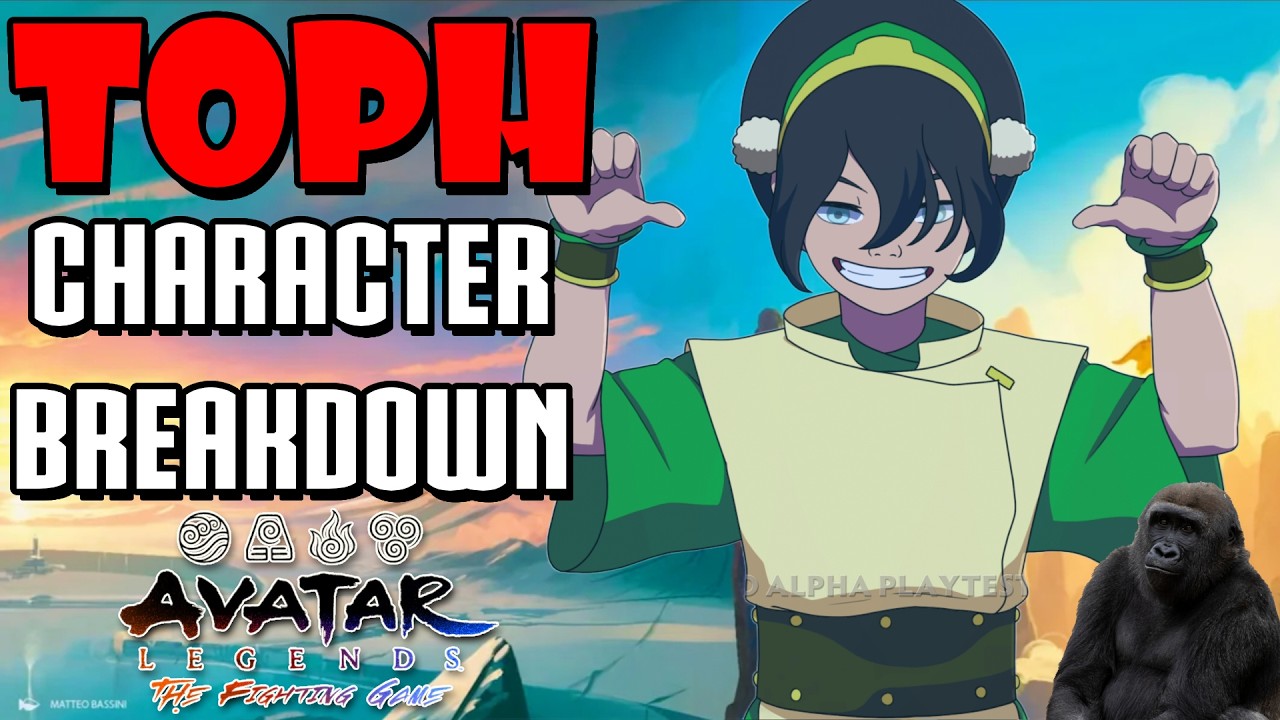 Toph has Incredible Gameplay in the Avatar Fighting Game! - Character Overview