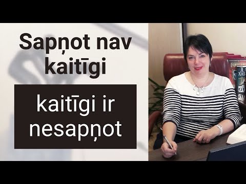 Video: Kāpēc Sapņi Nesapņo