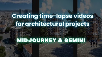 Creating time-lapse videos for architectural projects