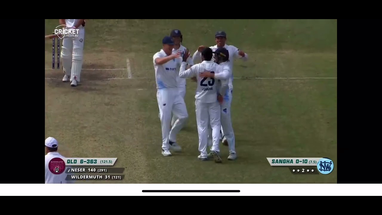 Jason Sangha with an absolute blinder