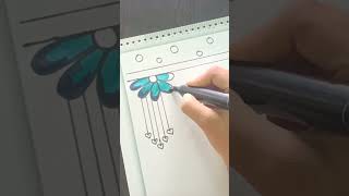 Border design for project #diy #assignment #borderdesign #art #easydrawing #tutorial #drawing #craft
