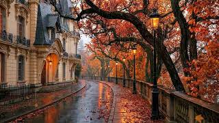 Rainy Autumn Street 🌧️ Dark Academia Piano for Reading, Writing & Deep Focus screenshot 3