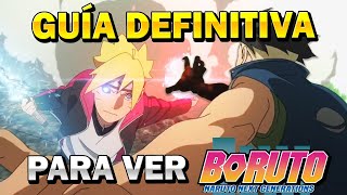 Boruto: Naruto Next Generations sin relleno y lista de episodios