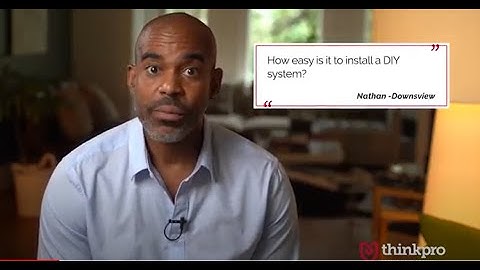 thinkpro - Ask a Pro: DIY Home Security System Install is Easy!