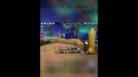 New Official AUTO CLICKER Split Control in BedWars Blockman Go_14#shorts