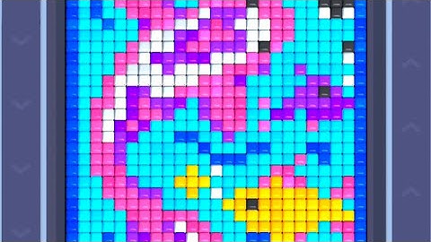 Pixel flow level 105 Walkthrough Solution 