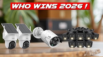 Beste CCTV-camera | Top 5 draadloze beveiligingscamerasystemen 2026 | 4K NVR, AI-detectie, nachtz...