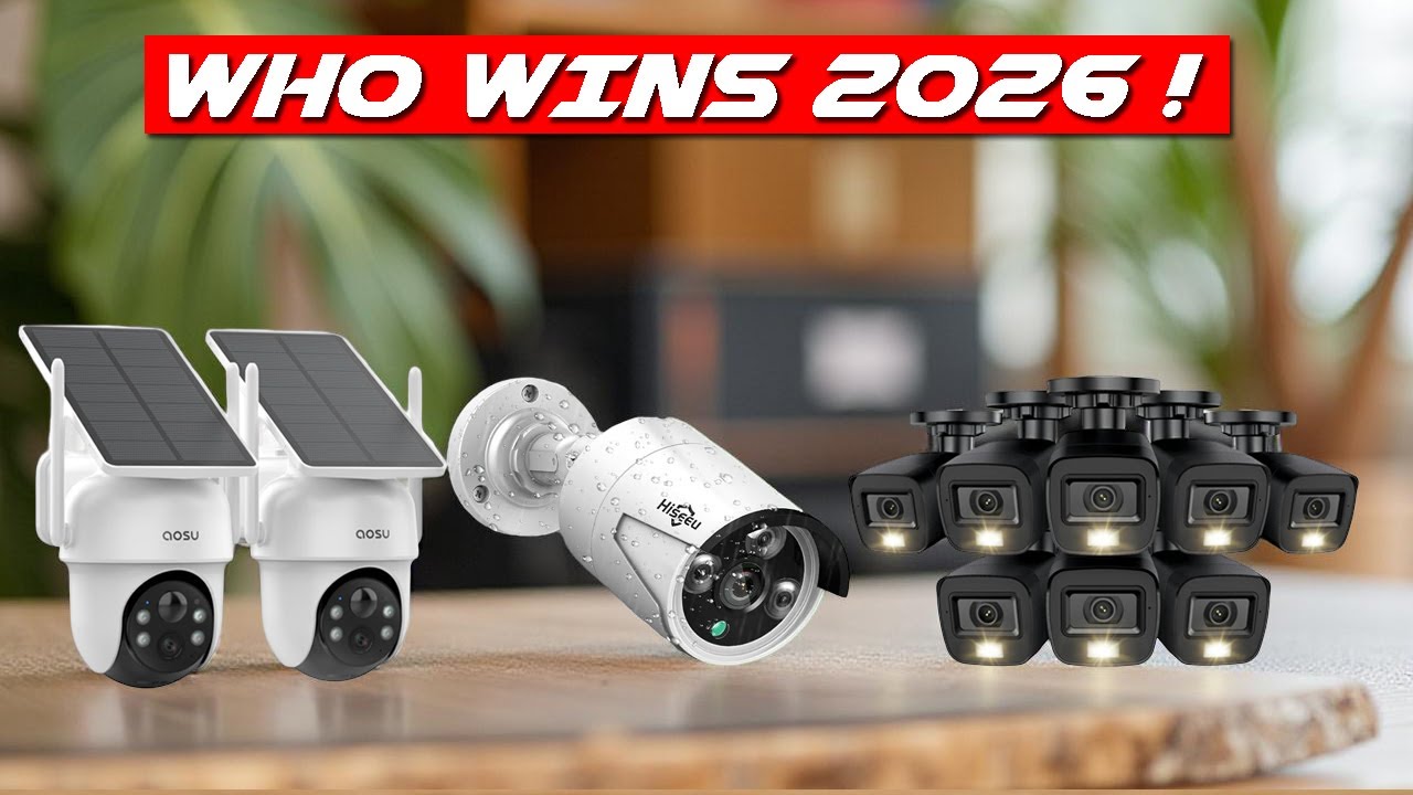 Best CCTV Camera | Top 5 Wireless Security Camera Systems 2026 | 4K NVR ...