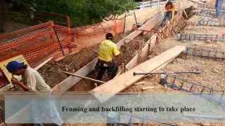 Installing Concrete Piers for Retaining Wall - All Access 510-804-4646