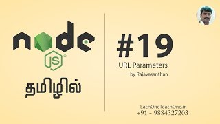 #19 URL Parameters in Nodejs | Each One Teach One