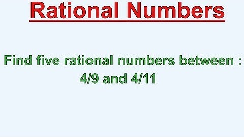Xam Idea Class 9th Lesson 1 Real Numbers Q.18(iii) | Proficiency Exercise|Find five rational numbers