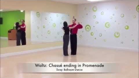 Waltz Chassé ending in Promenade