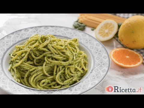 Video: Come Fare Gli Spaghetti Al Pesto Di Arance