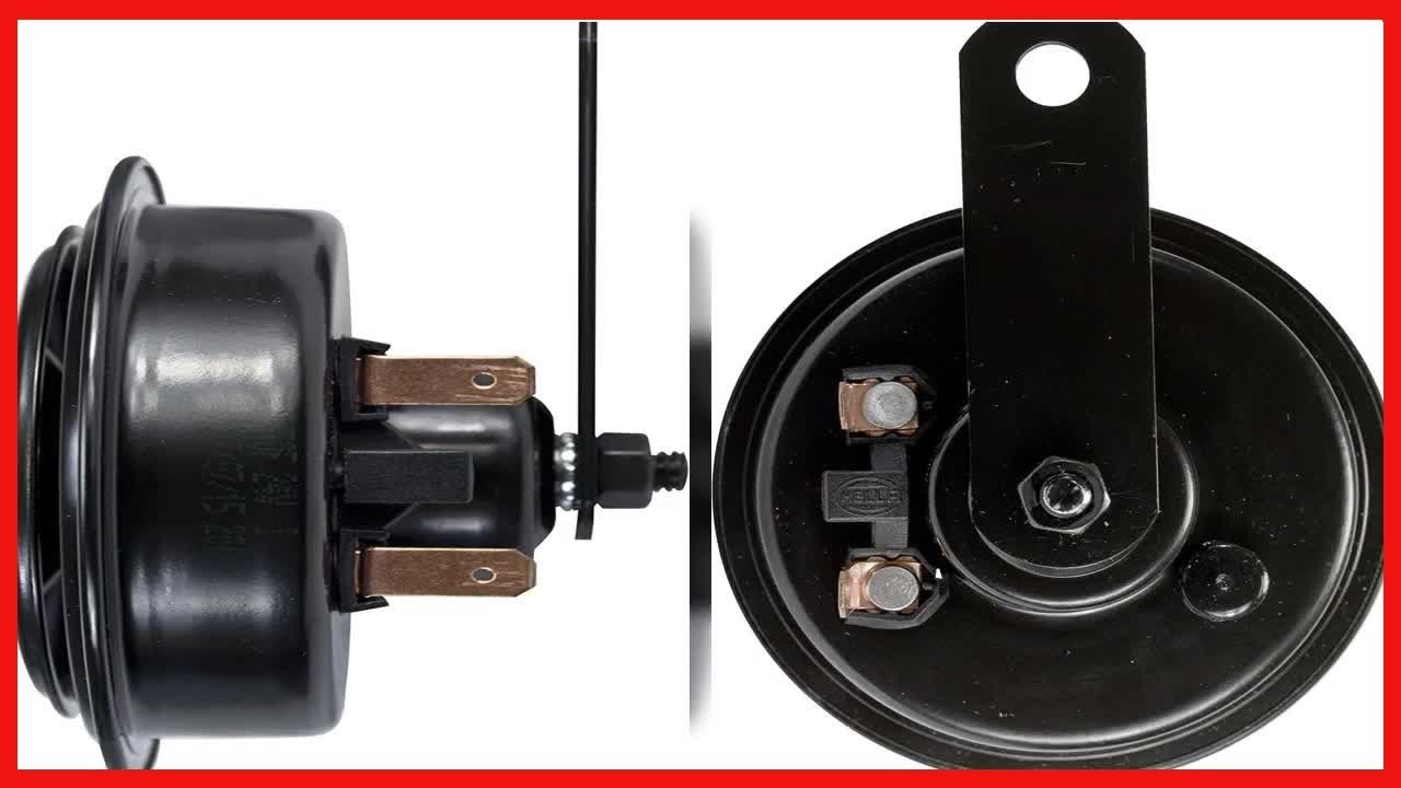 Great product HELLA 011225871 Black 92mm 12V BX Disc Horn Kit
