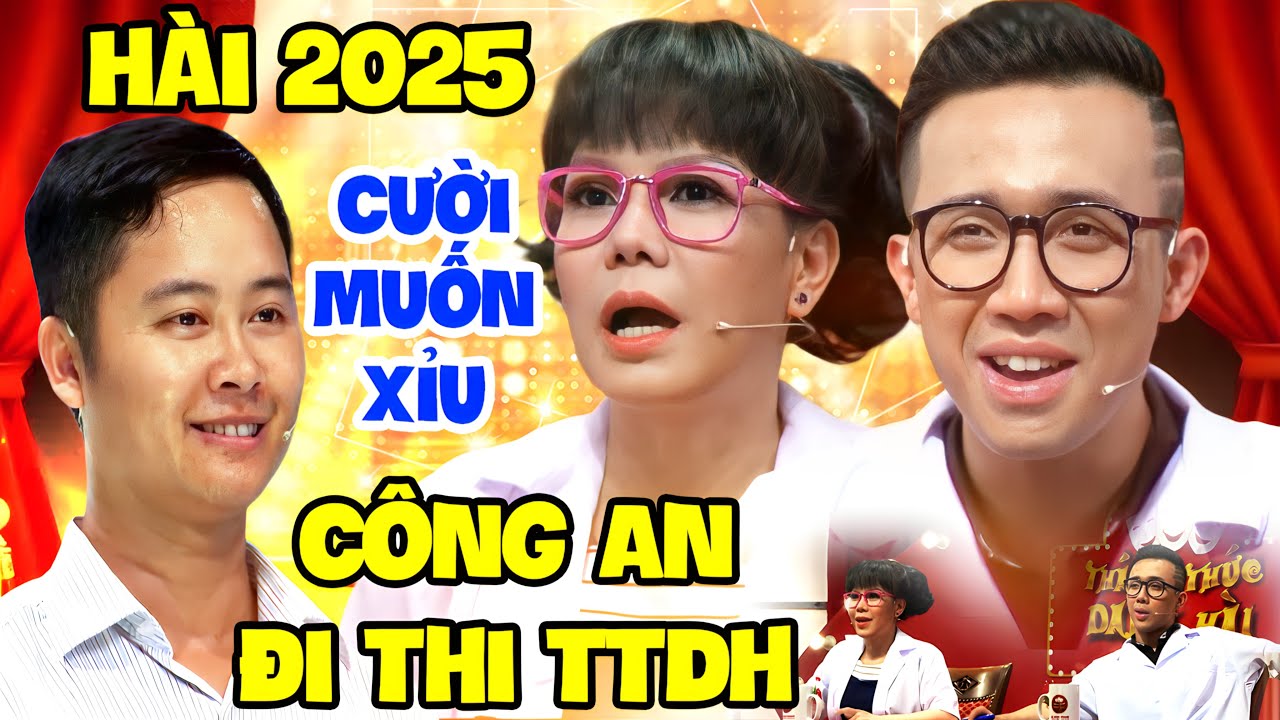 Trấn Thành, Việt Hương Thót Tim Vì Thí Sinh Là Công An Đi Thi Thách Thức Danh Hài - Hài Hay 2025