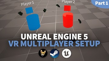 How to create a VR MULTIPLAYER Game using the VR EXPANSION PLUGIN | Unreal Engine 5 | Pt. 1