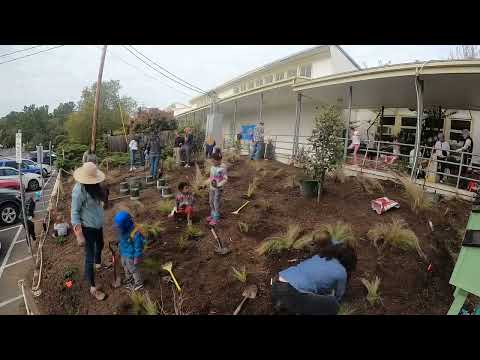 The Meher Schools Garden Volunteer Day: April 2023 Timelapse