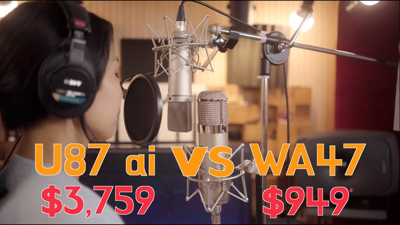 U87ai VS WA47 비교 영상 (라붐OST Reality)