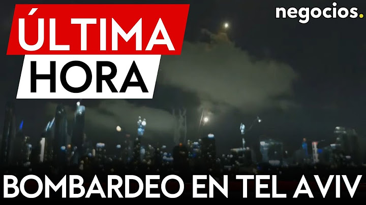 ÚLTIMA HORA | Así ha sido el ataque de Irán a Tel Aviv: burla de nuevo la defensa aérea de Israel