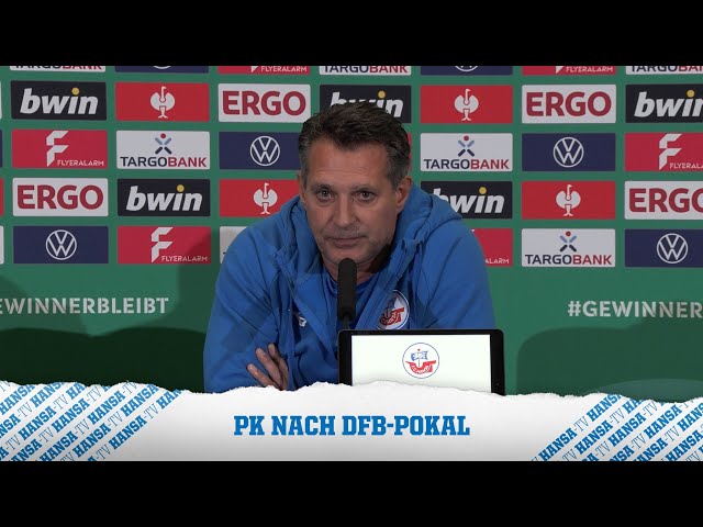 💬 PK nach dem Spiel: F.C. Hansa Rostock vs. 1. FC Nürnberg | DFB-Pokal 🏆