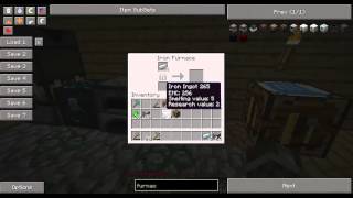 Tekkit Tutorial: Iron Furnaces and Machine Blocks!!