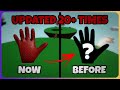 The history of the most changed glove in slap battlesroblox