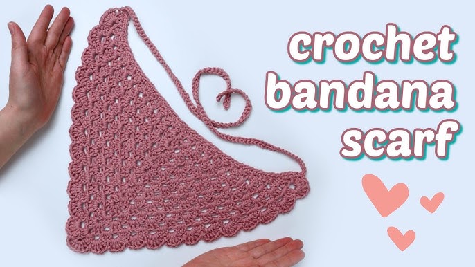 Sweet Pea Bandana ~ PDF Crochet Pattern – Poppysmicks