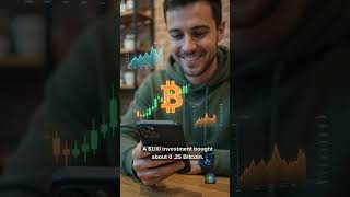 $100 in Bitcoin Turned Into $25,000 😳 #bitcoin