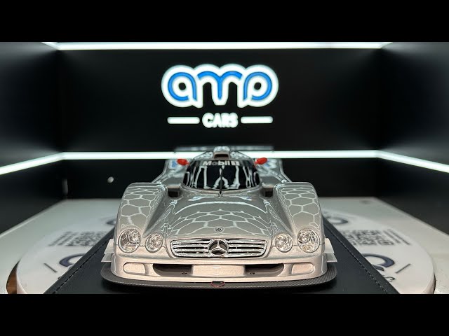 IM1805-C IVY Mercedes Benz CLR silver 05/99 1:18 - YouTube