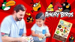 Angry Birds Surprise Mystery Knex Opening Toys Kids Video