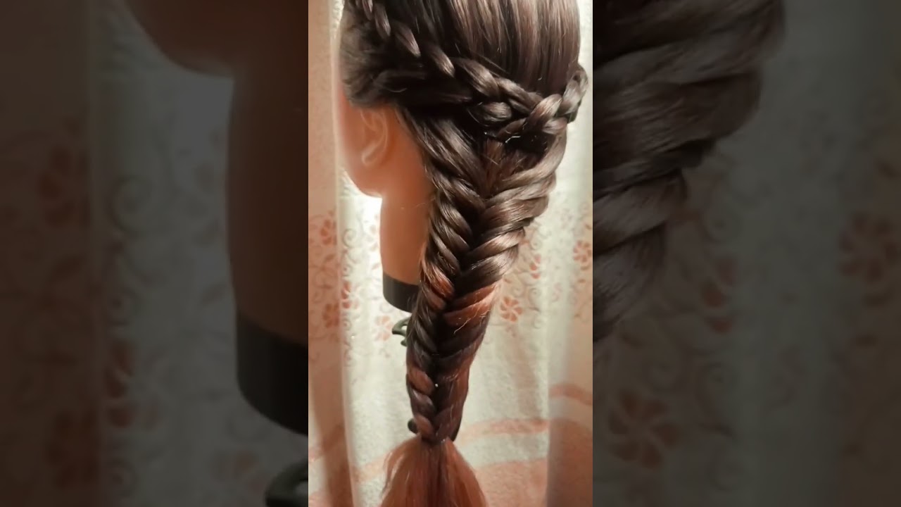 Basic braid & khajuri choti || hairstyle for saree, lehenga, & kurti ||  step by step for beginners - YouTube