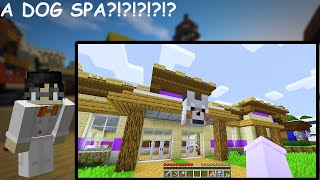 "A DOG SPA?!?!" | Reacting to Aphmau opens a DOG SPA in Minecraft!