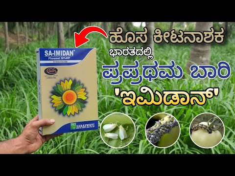 Imidan | New insecticide |New molecule first time in India | Phosmet 50% WP|Saraswati agro