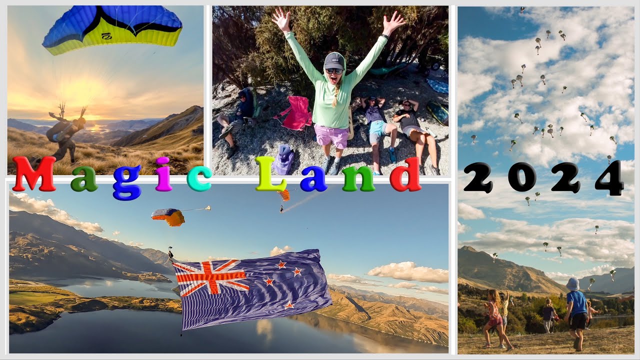 Magic Land 2024 #speedflying #acrobatics #skydiving #wanaka