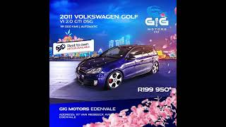 GIG Motors Edenvale We Buy & Sell Cars & Bakkies. We Accept trade-ins, Finance and Rent to own!!!!