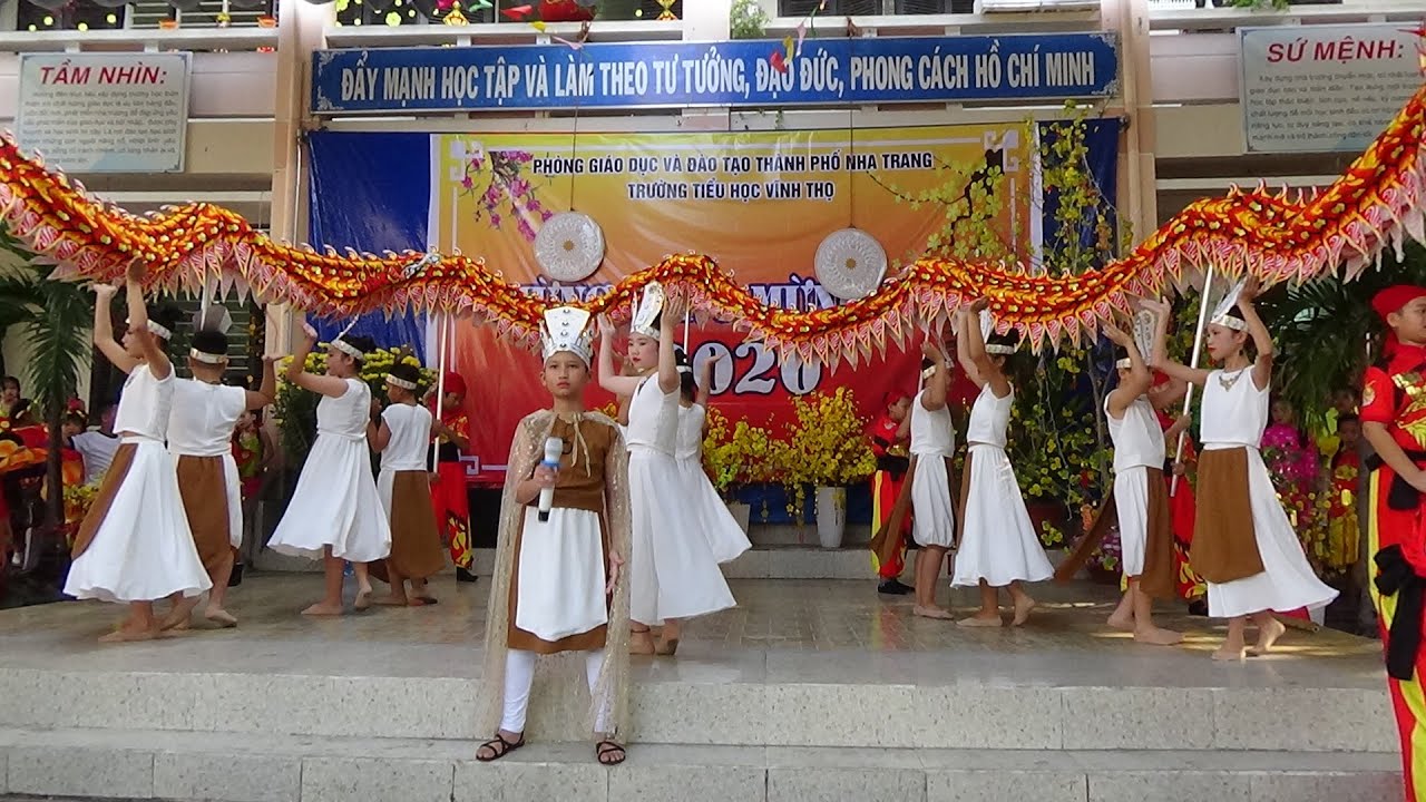 Trường Tiểu Học Vĩnh Thọ Mừng Xuân 2020