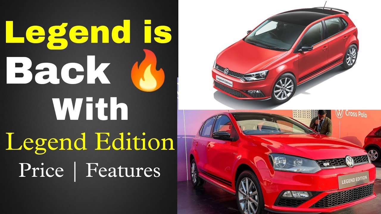 Polo is Black with Legend Edition | Price, Features | Autoz X