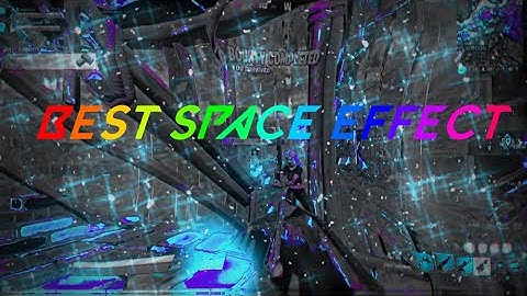 HOW TO MAKE *BEST* SPACE EFFECT in Premiere pro !