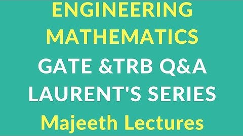Laurents Series TRB Questions