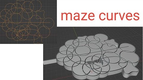 how to create maze in geometry nodes from curves in blender fully procedural#geometrynodes#blender3d