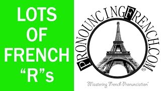 Word of the Week #30 - Lots Of French “R's” - Mastering French Pronunciation w/ Geri Metz screenshot 4