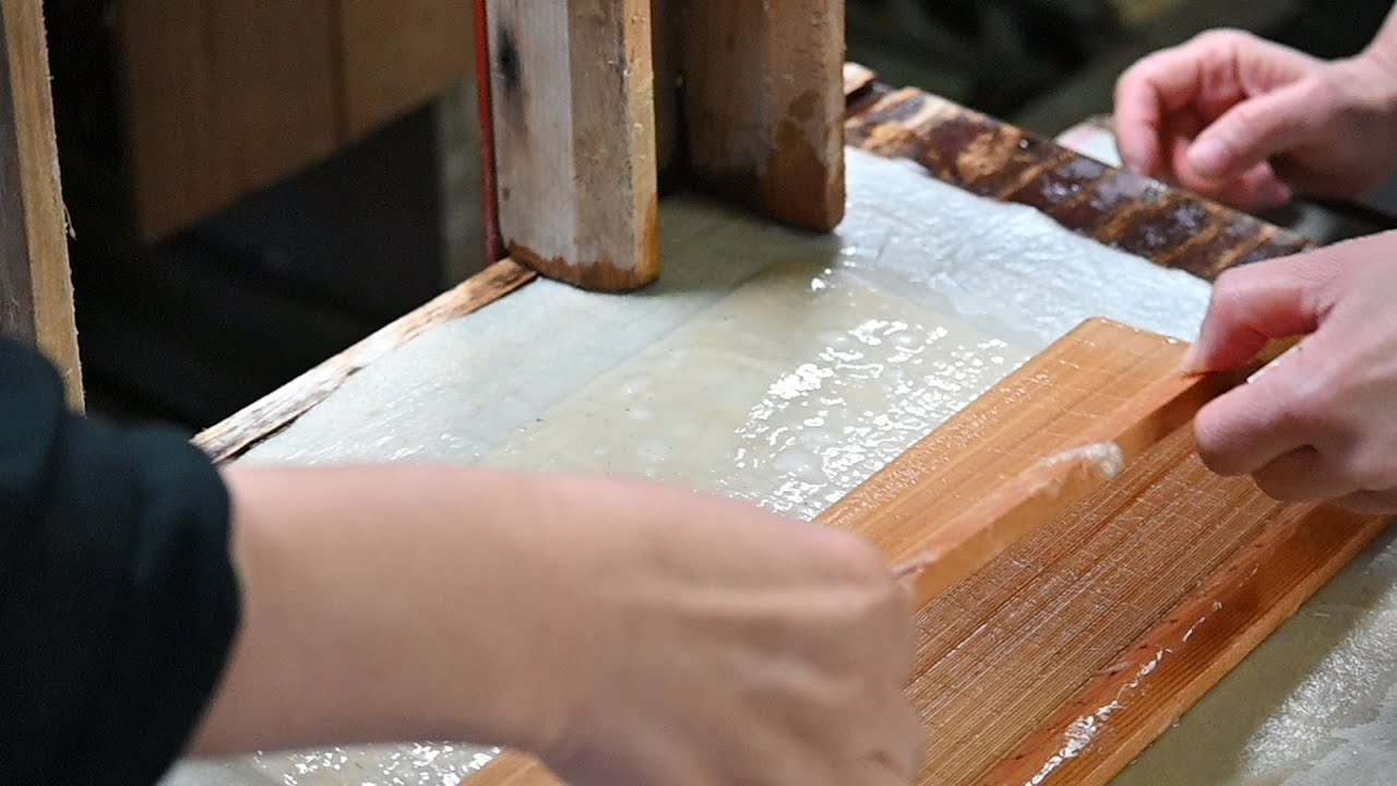 Yoshinori Co., Ltd. - Mr. Lee's Tosa Washi Paper Making Experience Video