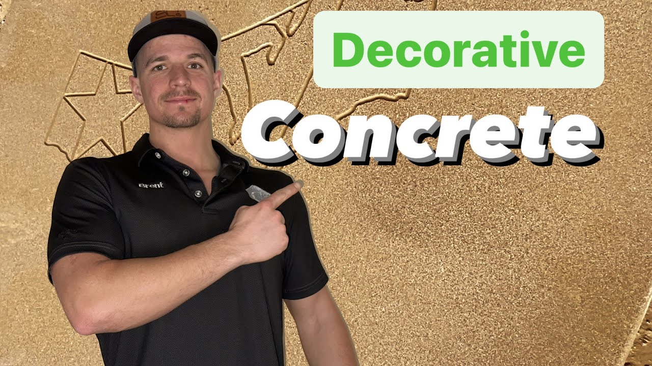 How to pour sand finish concrete. From the experts at Brickform - YouTube