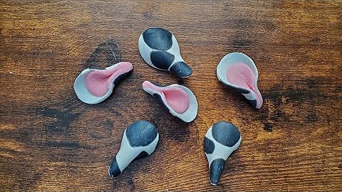 COW EAR SOAP DOUGH MOLDING TUTORIAL | Cold Process Soap Dough and Soap Making - Mountain View Soap